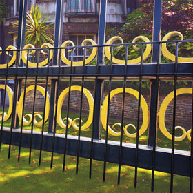 ADAVIN barrier keeps pets and small critters out of the garden.