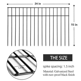 ADAVIN versatile fence shapes fit yards and garden beds for customized boundaries.