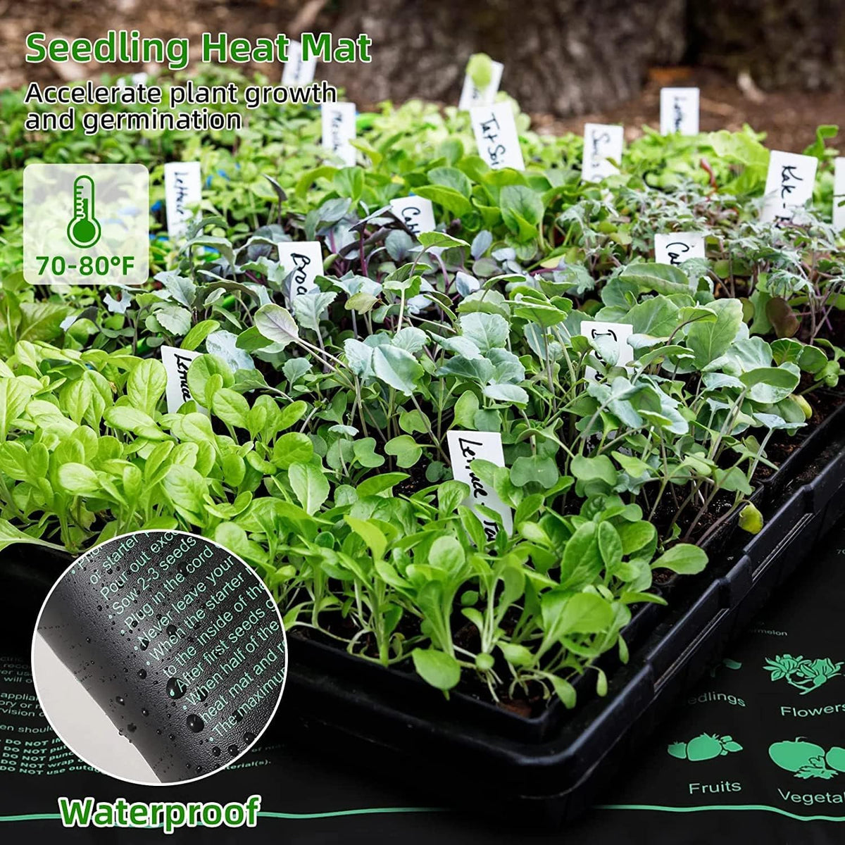 Adawook adjustable humidity vents tailor conditions for seedling stages