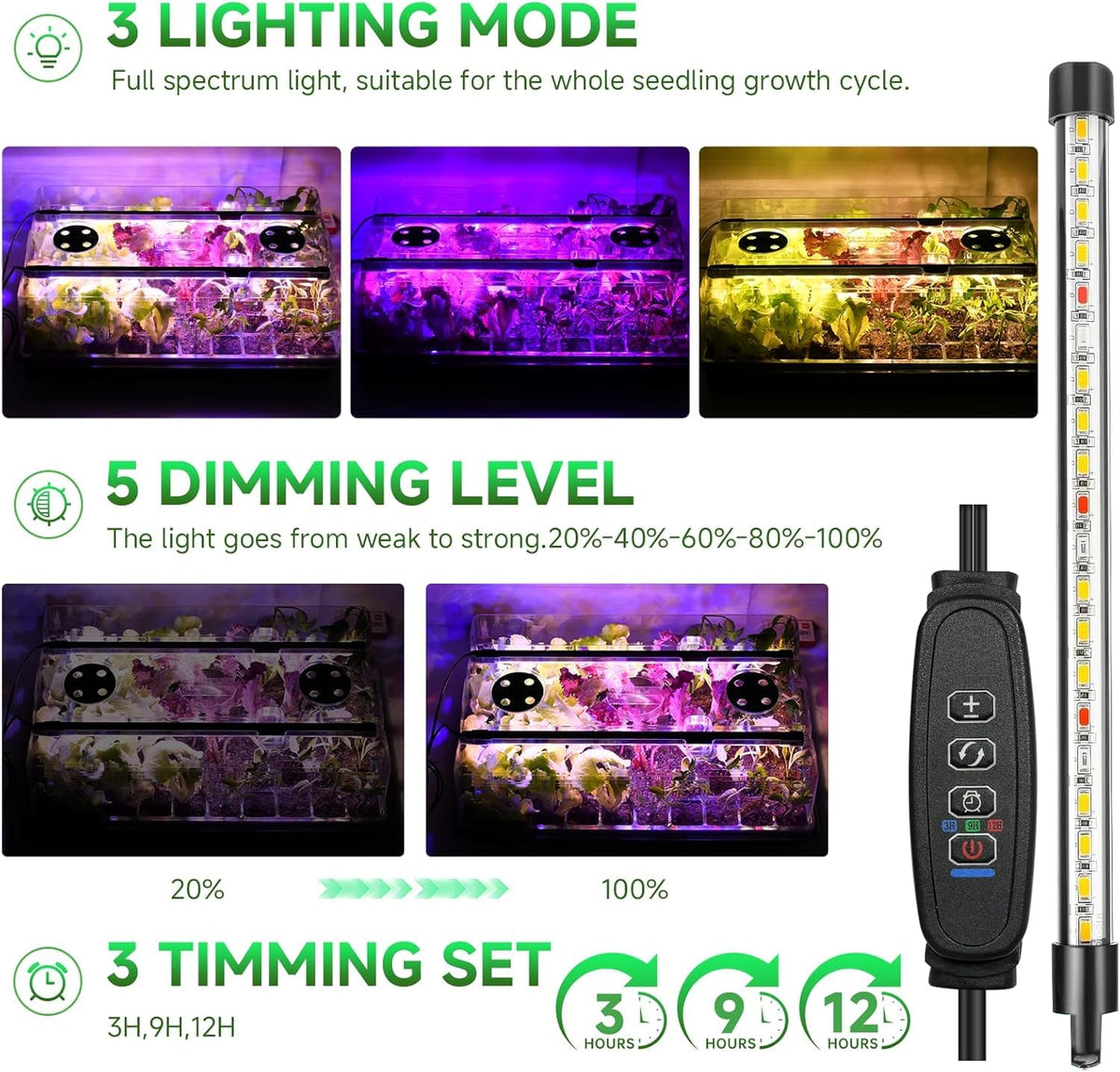 Adawook thermostat-controlled heat mat enabling precise germination temperatures