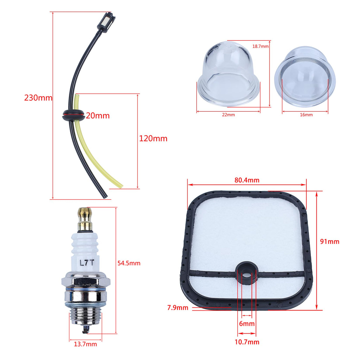 Adefol carburetor for RedMax BCZ3060TS maintains cutting efficiency and reliable operation