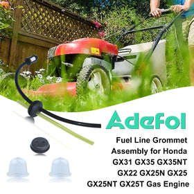 Adefol grommet and primer bulb kit helps lawn equipment start reliably