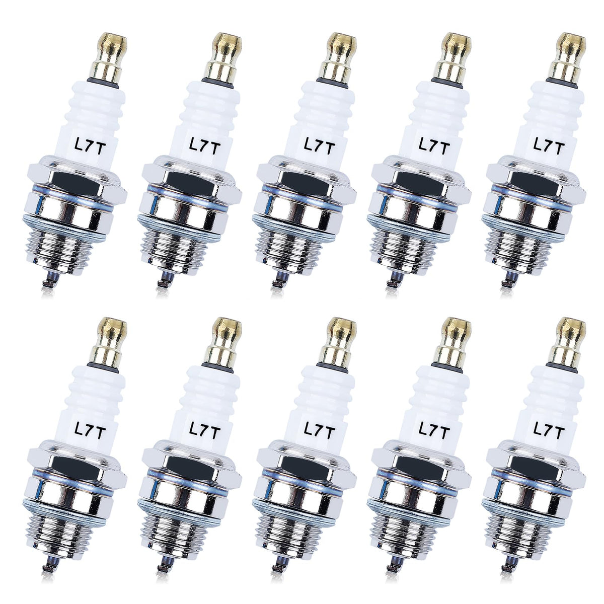 Adefol L7T spark plug pack for easy starts and reliable 2-stroke performance