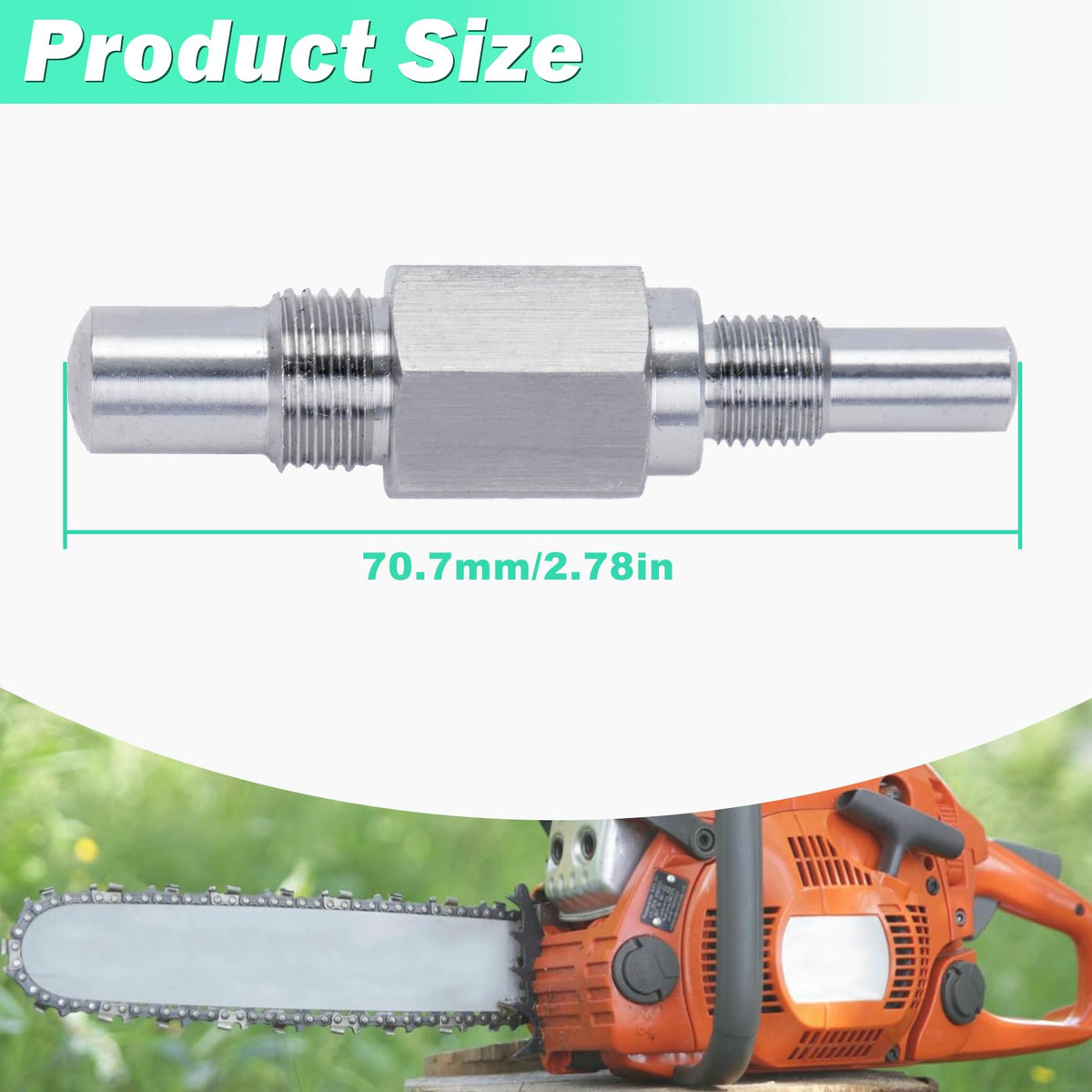 Adefol 14mm piston stop thread fits compatible engines for flywheel access