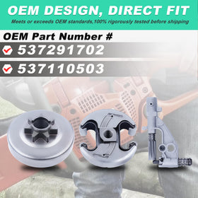 Adefol oil pump included for consistent lubrication in demanding work.