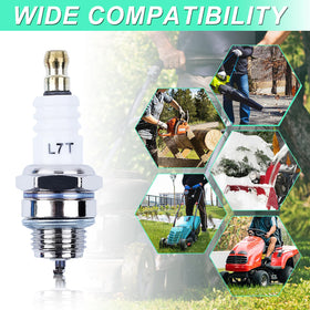 Adefol spark plug suits chainsaws, mowers, trimmers