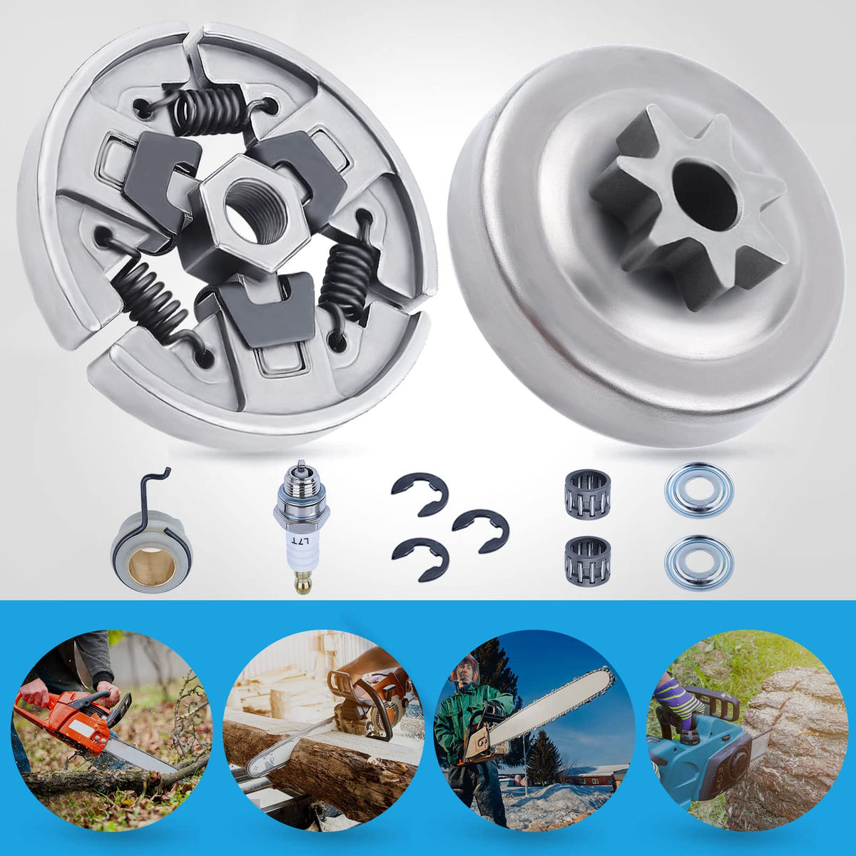 Adefol worm gear washer ensures secure engagement in the clutch system