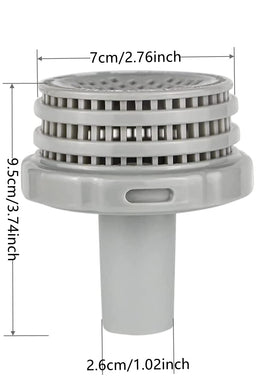 ADKUN pool inlet-outlet assembly ready for fast, tool-free replacement.