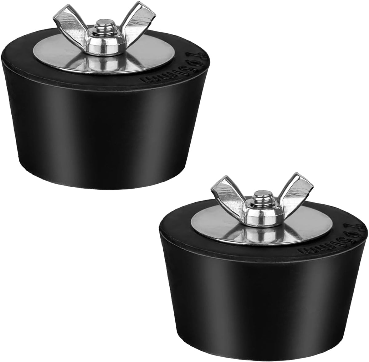 ADKUN 2-inch pool winterizing plug with stainless steel screws for secure sealing