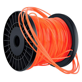 ADMD orange trimmer line 0.095 inch, 328 ft for durable lawn edging and quick cuts