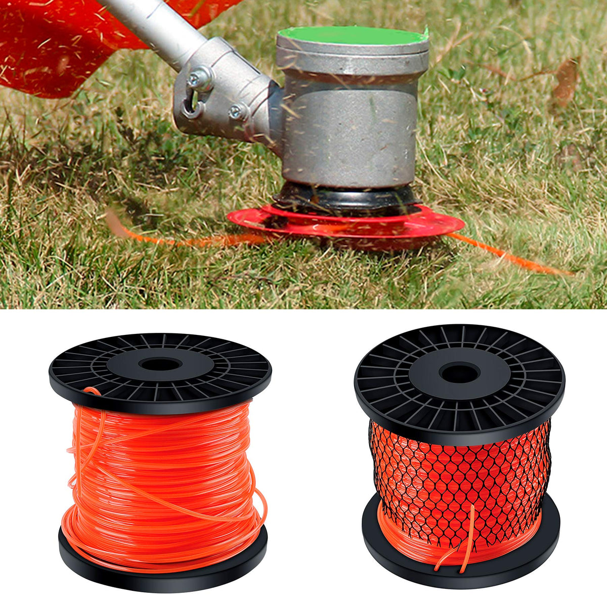 ADMD weather-resistant nylon line remains flexible under sun and heat