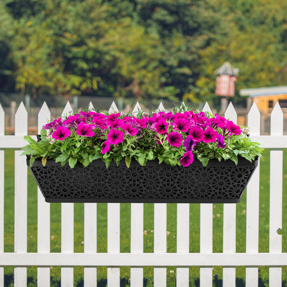 Adnee breathable design helps plants thrive year-round in window boxes.
