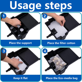 Adnee ceramic rings stabilize water quality for pond ecology