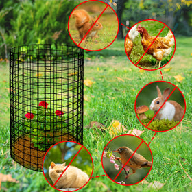 Adnee cover and lid block animal access while letting sunlight reach your plants