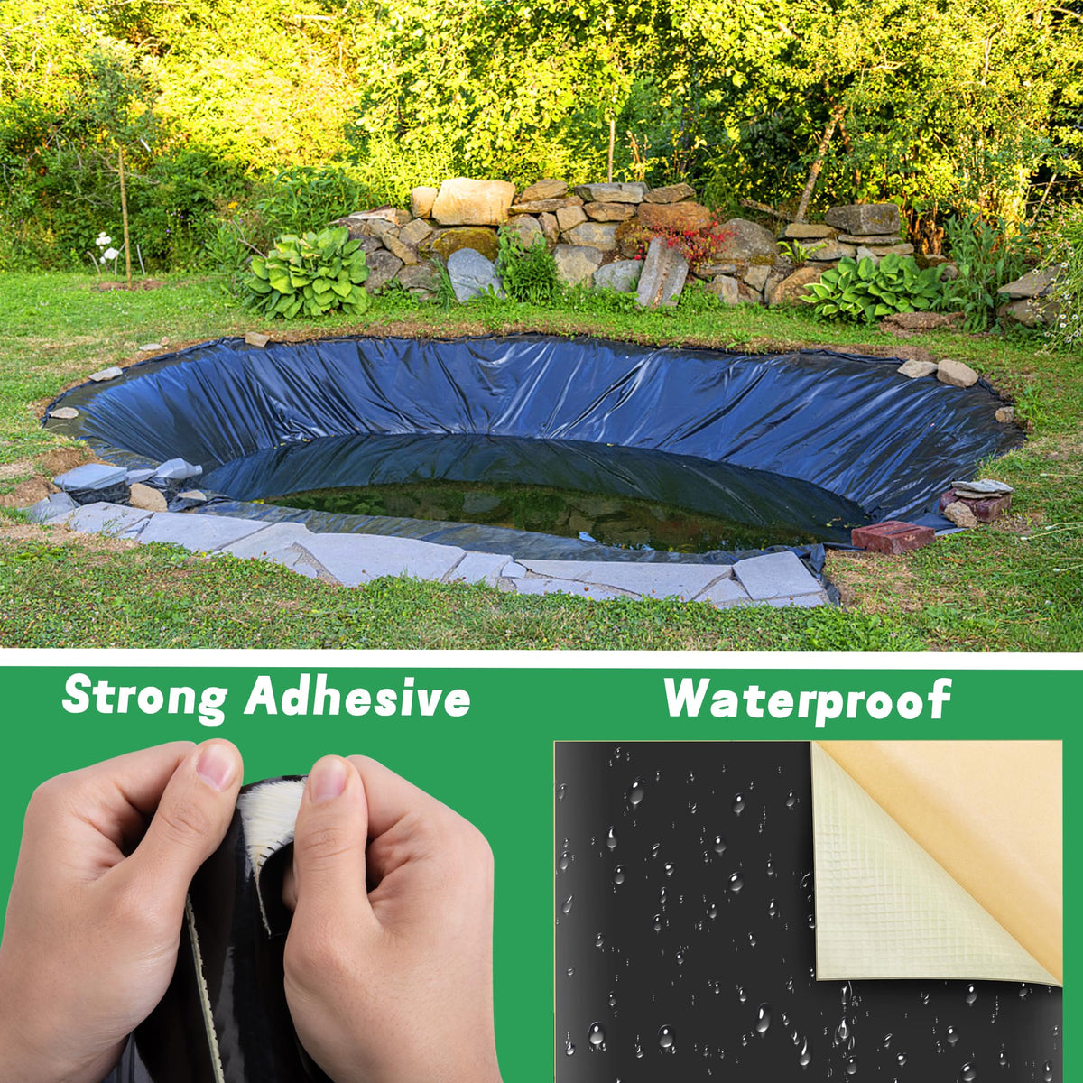 Adnee dual-pack offers cost-effective pond repair options.