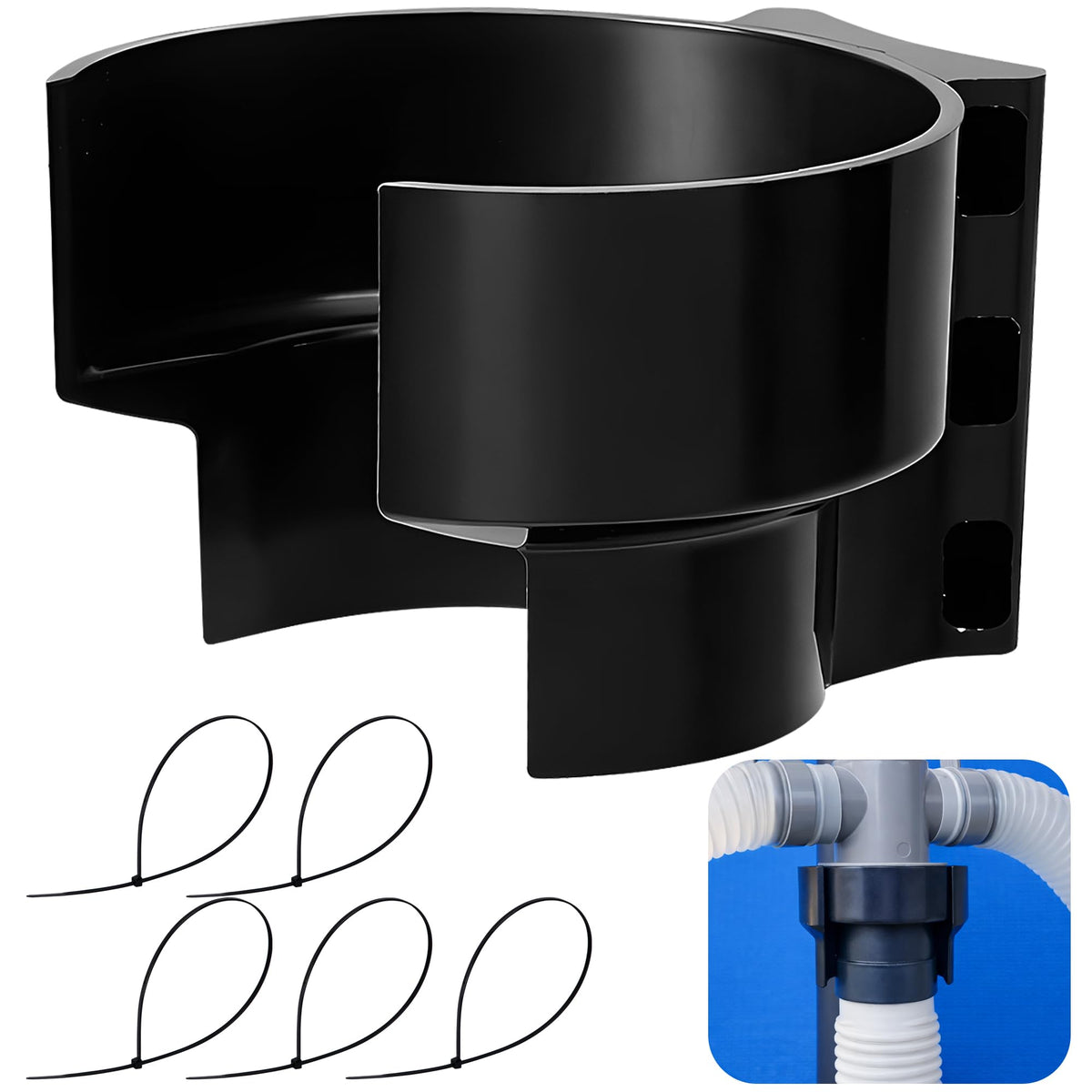 Adnee plunger valve bracket ready for action, quick setup and secure mounting.