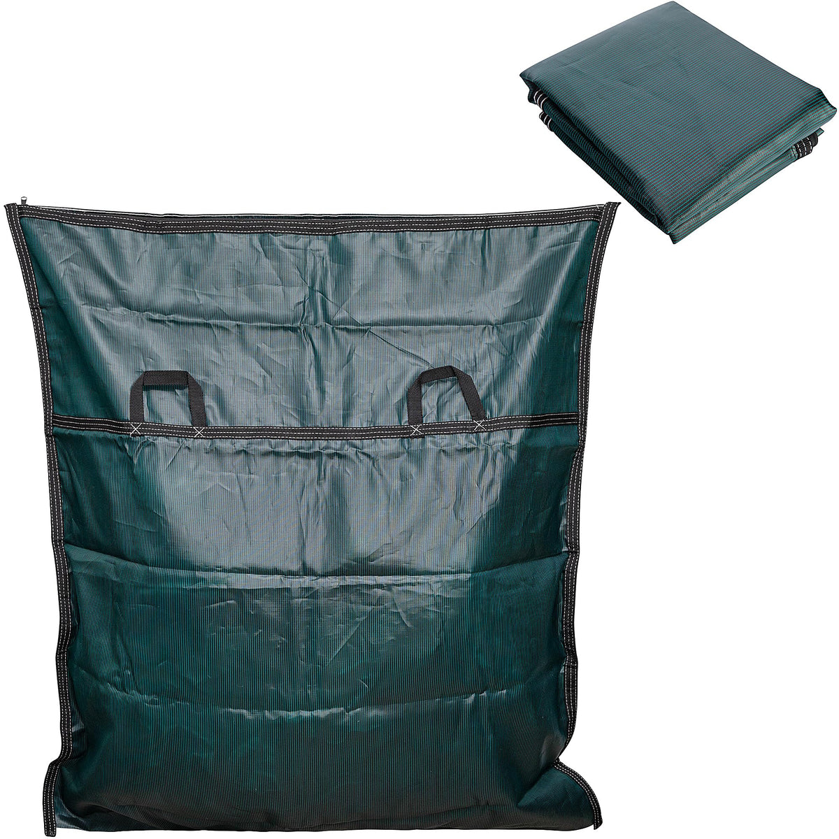 Adnee pool safety stowaway bag with four handles for easy transport