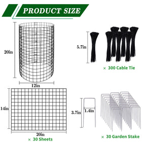 Adnee removable top cover provides flexible protection for growing plants