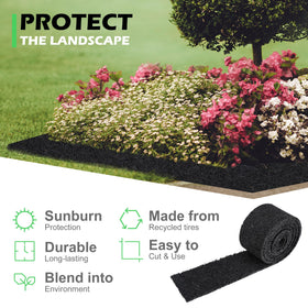 Adnee season-proof edge stays tidy through sun and rain.