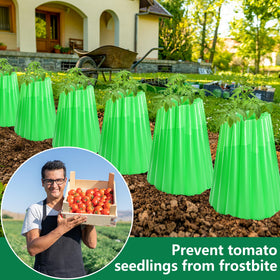 Adnee winter frost protection cover helps crops endure cold snaps.