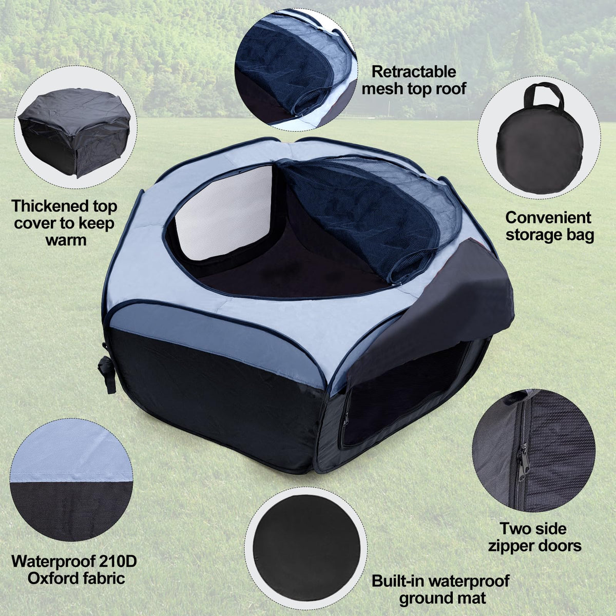 Adnkwolivt waterproof mat keeps bedding dry and hygienic.