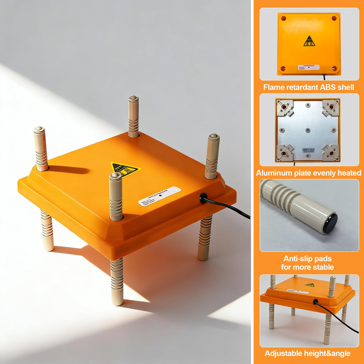 Adnkwolivt Quick-assembly design makes setup fast.
