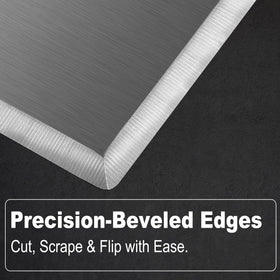 Adoco 0.075-inch blade spatula supports burger pressing and versatile griddle use.
