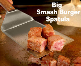 Adoco compact spatula size fits tight skillets for precise control.