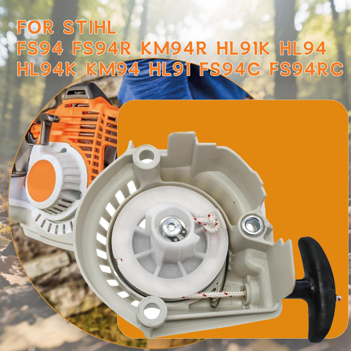 Adorih FS94 recoil starter parts pack, complete replacement kit