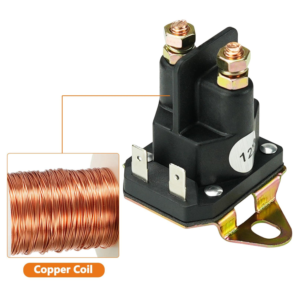 Adorish lawn tractor solenoid compatible with Cub Cadet models for broad fit