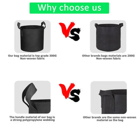 ADORMA reusable grow bags designed for multiple seasons