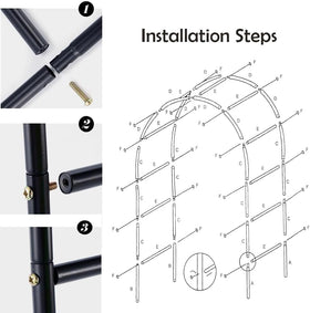 Adorox arch setup with balloons demonstrates quick assembly.