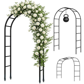 Adorox Thickened Arch simplifies quick setup for a sturdy garden entry.