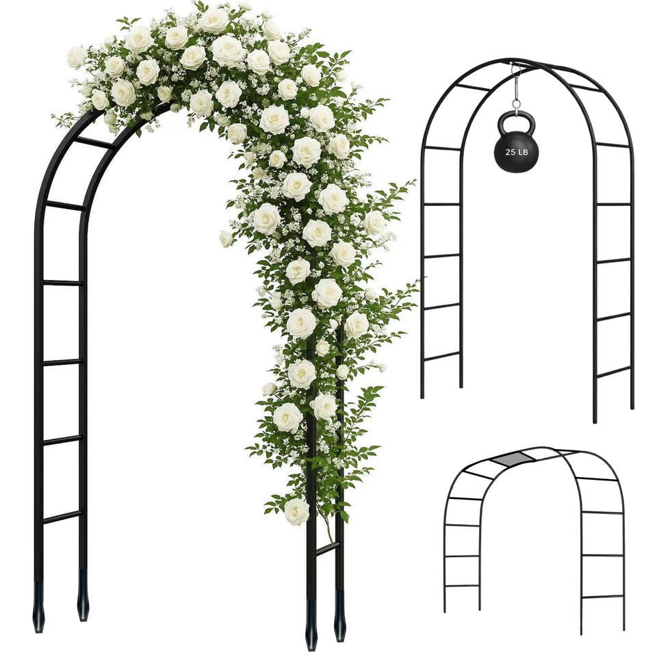 Adorox Thickened Arch simplifies quick setup for a sturdy garden entry.
