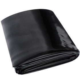 Adroiteet pond liner 14x14 application demonstrates durable HDPE protection for outdoor ponds.