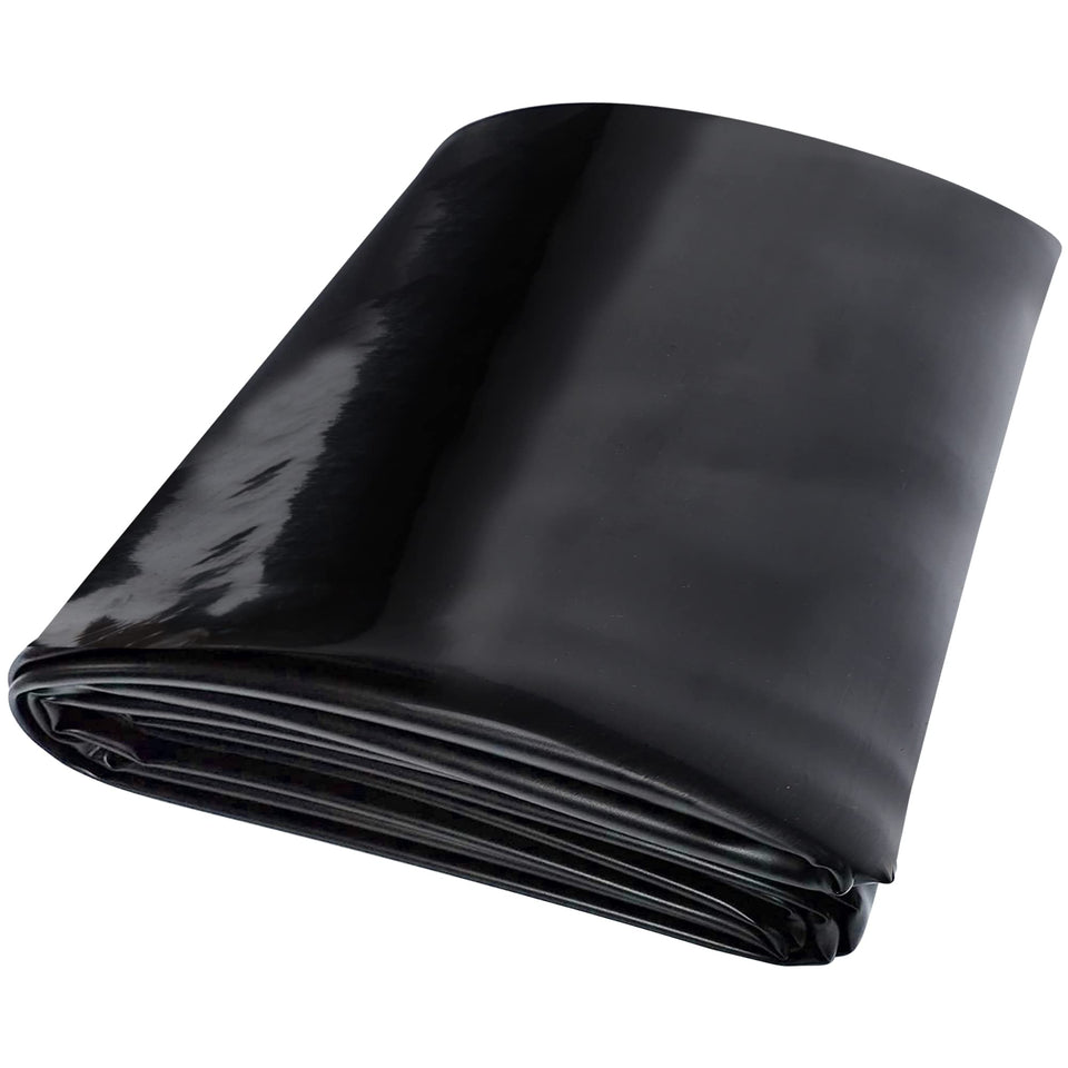 Adroiteet pond liner 20mil demonstrates a durable layer protecting koi ponds from punctures