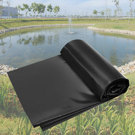 Adroiteet waterfall fountain liner enables smooth backyard water features.