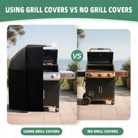 ADTOGA all-weather protection guards your grill through rain sun and cold