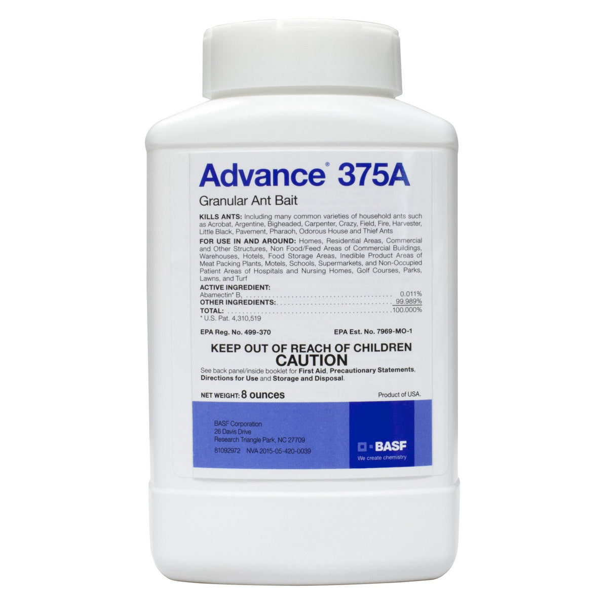 Advance BASF 375A granular ant bait granules ready for indoor and outdoor ant control
