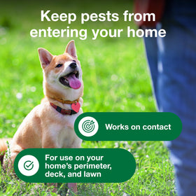 Advantage Yard & Premise Spray covers up to 16,000 square feet.