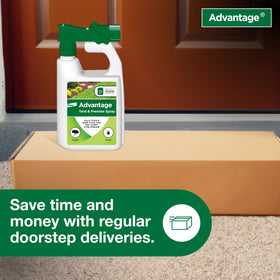 Advantage Yard & Premise Spray targets ticks and deer ticks.