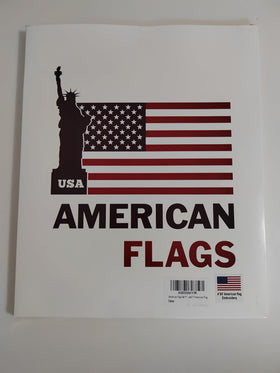 ADVELILD flag on a pole in windy outdoor conditions
