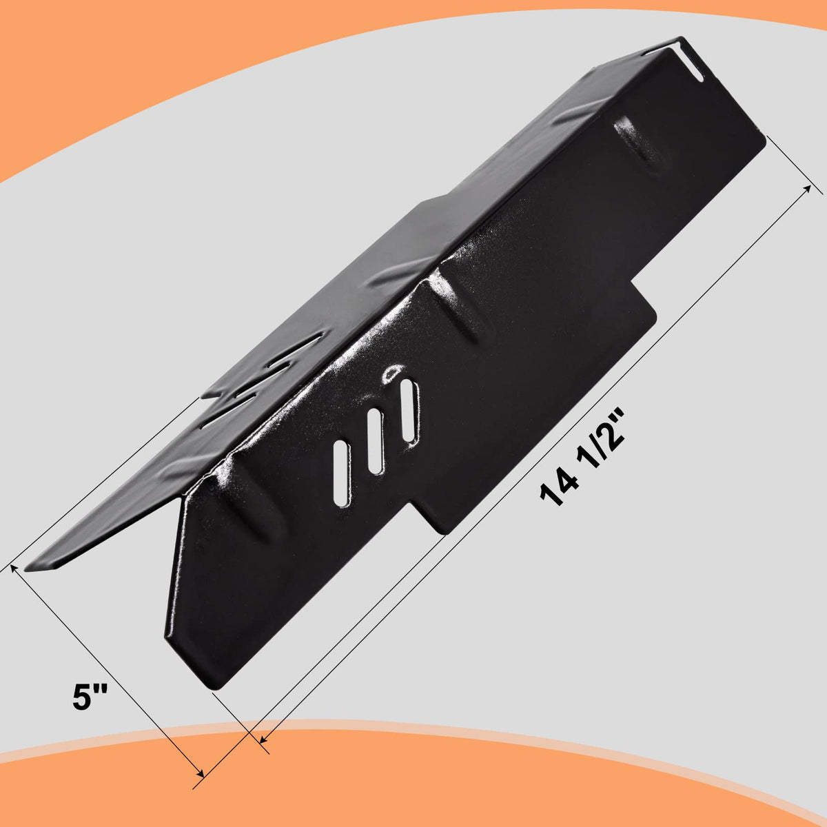 Adviace heat tents installed to revive a two-burner grill