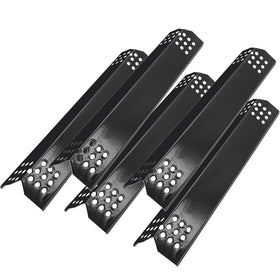 Adviace flame tamers five-pack for Nexgrill ensuring even heat distribution.