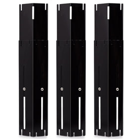 Adviace universal heat plate assembly for flexible length fits many gas grills