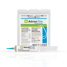 Advion Trio gel bait box enables flexible indoor and outdoor cockroach control.