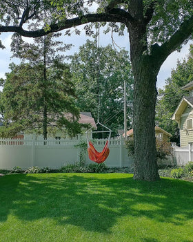 ADVOKAIR Hammock Chair ideal for indoor bedroom relaxation