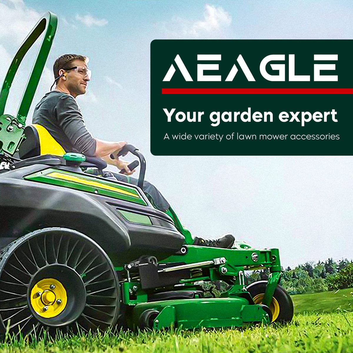 Aeagle 54-inch deck belt alignment shot highlights correct length