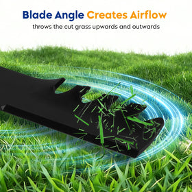 Aeagle high-lift mower blade 61-inch deck, optimized lift and cut quality.