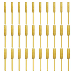 Aecsze 30pc gold diamond sharpener bits for precise chainsaw sharpening